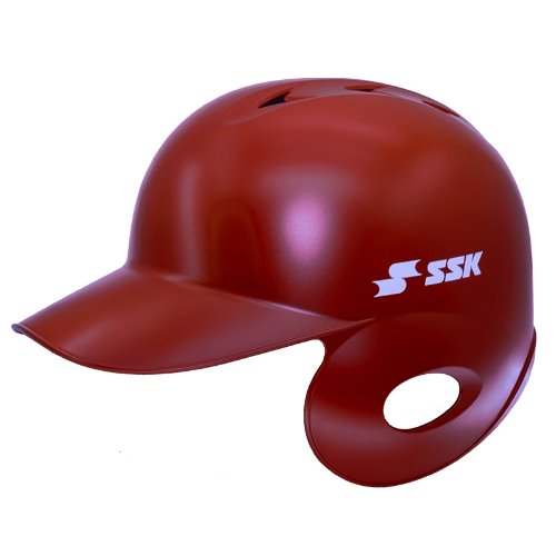 SSK 초경량 타자헬멧 무광 RED무료배송+번호마킹무료